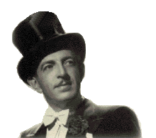 picture of Cardini in a top hat